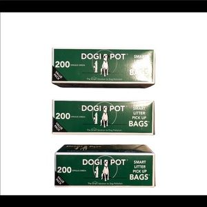 DOGIPOT 1402 Smart Litter Pick Up Bags 3 Boxes 200